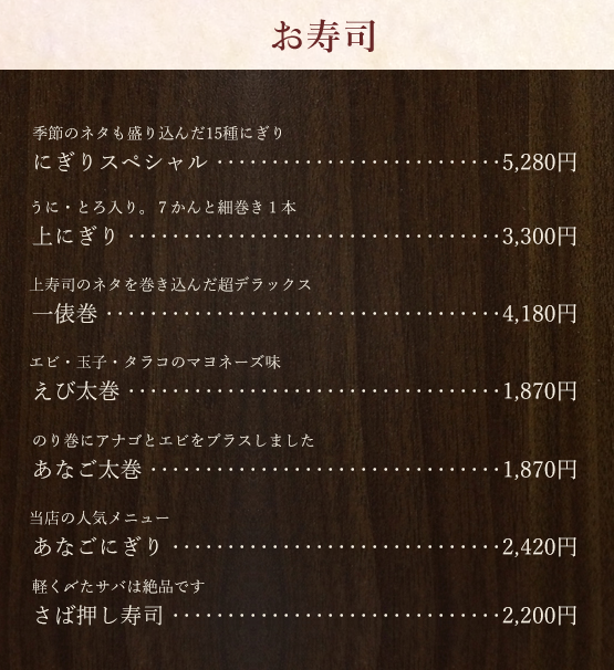 名古屋　金山駅より徒歩4分の座敷がある寿司屋　すし一俵