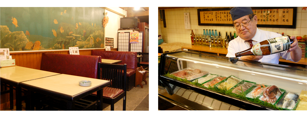 名古屋　金山駅より徒歩4分の座敷がある寿司屋　すし一俵